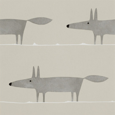 Carta da Parati NSWA110844-mr fox-Silver - SCION