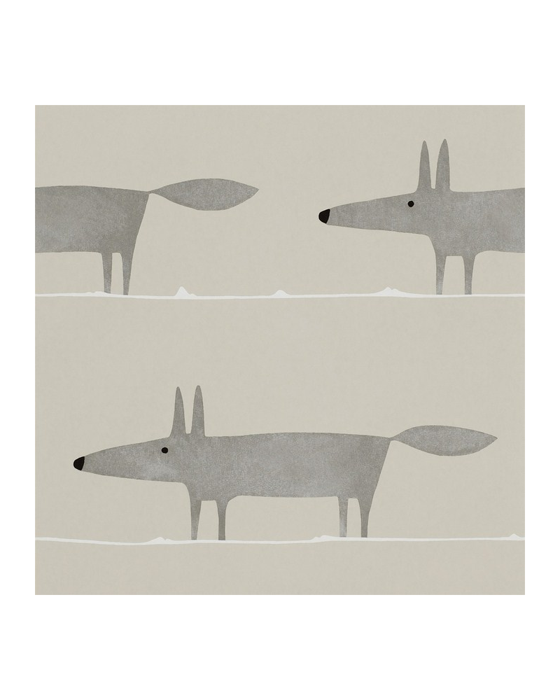 Carta da Parati NSWA110844-mr fox-Silver - SCION