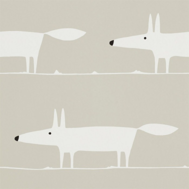 Carta da Parati NSWA110845-mr fox-Snow - SCION