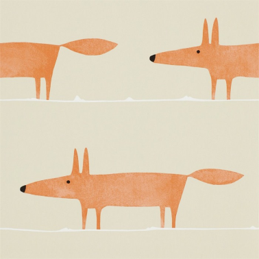 Carta da Parati NSWA110847-mr fox-Ginger - SCION