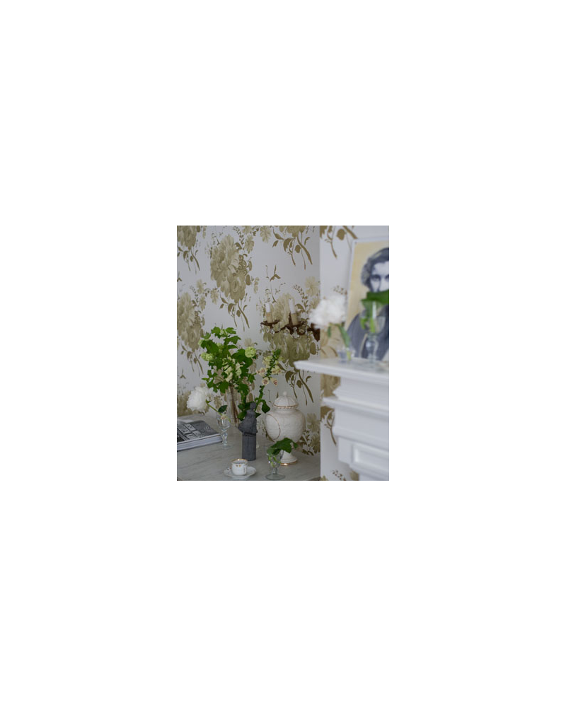 Carta da Parati P574-02 MEHSAMA - OYSTER - Designers Guild