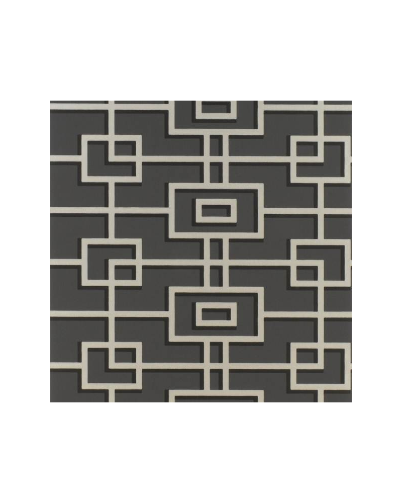 Carta da Parati P533-05 RHEINSBERG - NOIR - Designers Guild