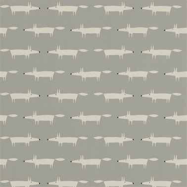 Papier peint NSWA110838-little foxi-Silver - SCION