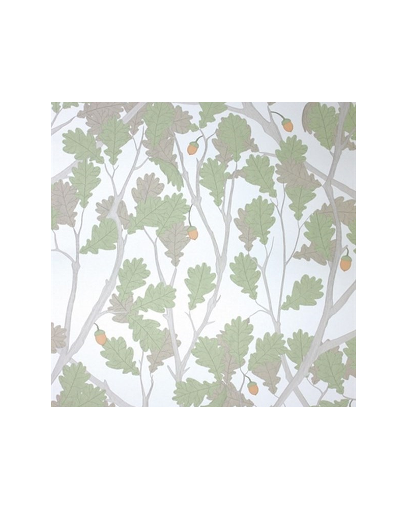 Papel de parede W6430-04 FEUNILLE DE CHENE - OSBORNE and LITTLE Papel de parede W6430-04 FEUNILLE DE CHENE - OSBORNE and LITTLE