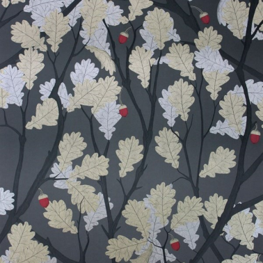 Papel Pintado W6430-06 FEUNILLE DE CHENE - OSBORNE and LITTLE