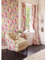 Papier peint Fairfield NCW4104-05_AQUA ROSE PINK - NINA CAMPBELL