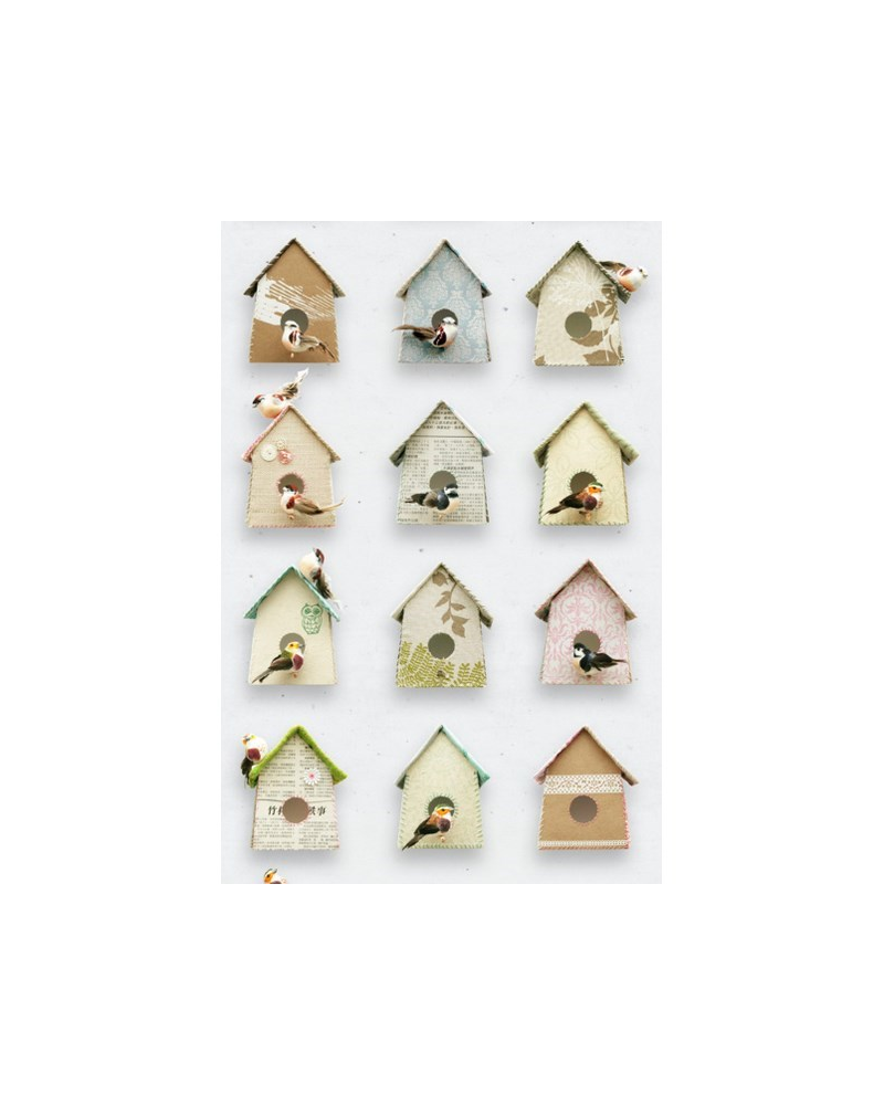 Tapete Birdhouse - STUDIO DITTE Tapete Birdhouse - STUDIO DITTE