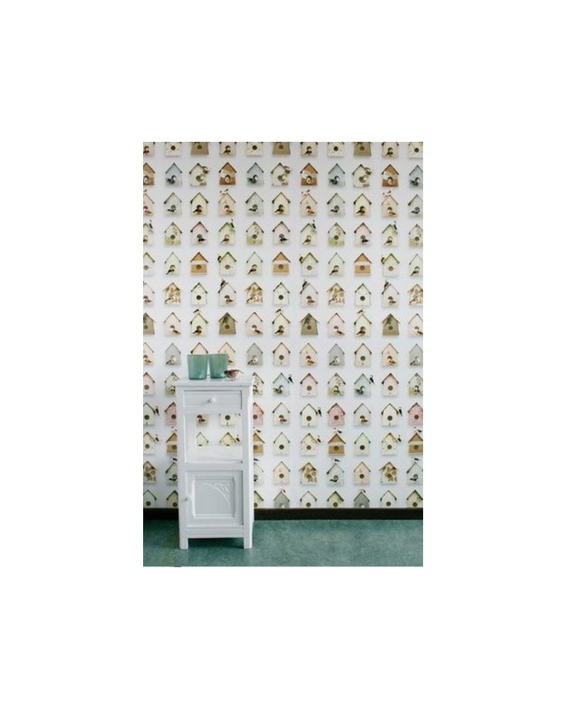 Papel Pintado Birdhouse - STUDIO DITTE
