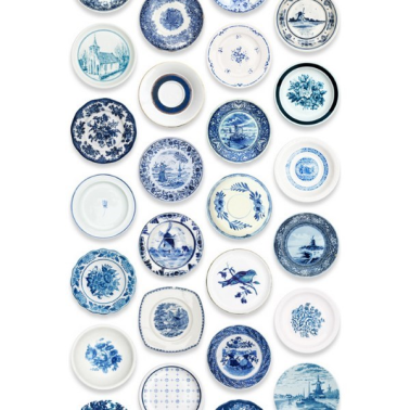 Tapete Porcelain Blue - STUDIO DITTE