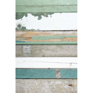 Wallpaper Scrapwood Green - STUDIO DITTE