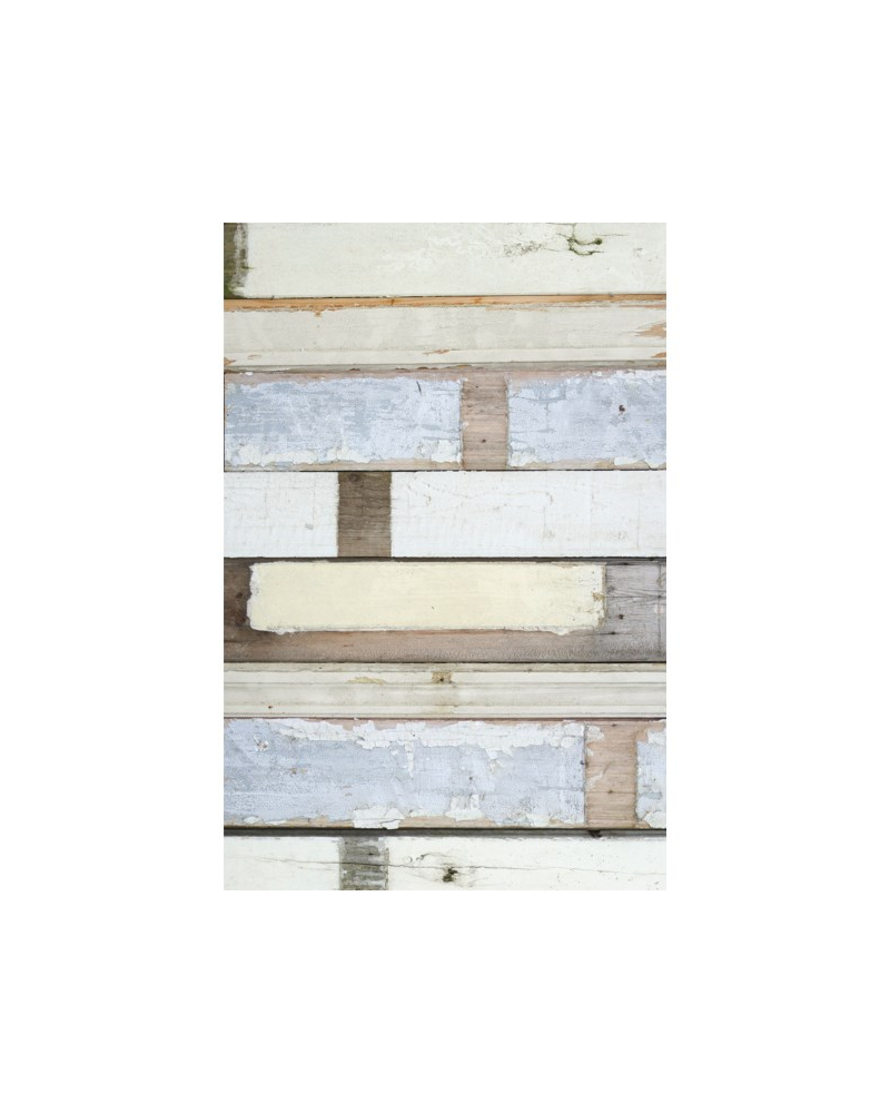 Tapete Scrapwood White - STUDIO DITTE Tapete Scrapwood White - STUDIO DITTE