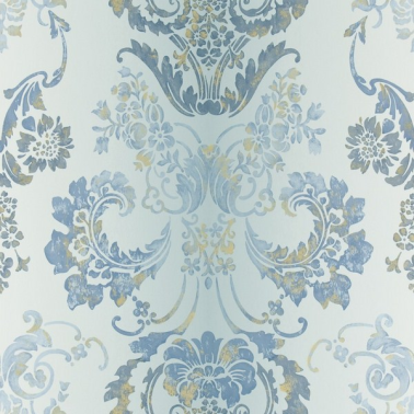 Papel Pintado P619/07 KASHGAR - ZINC - Designers Guild