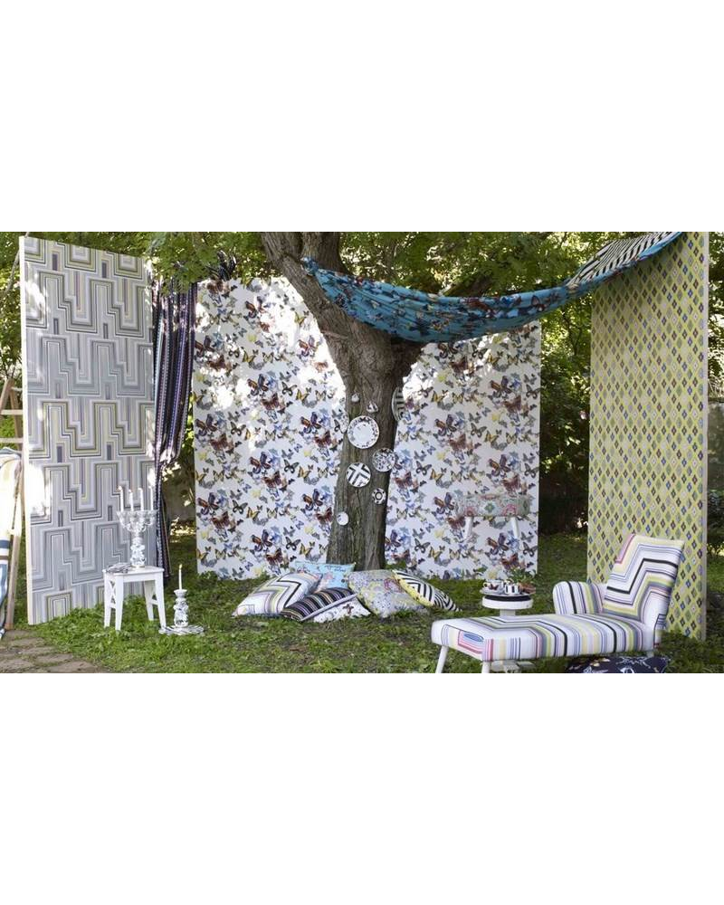 Tela FCL025-04 BUTTERFLY PARADE - LAGON CHRISTIAN LACROIX