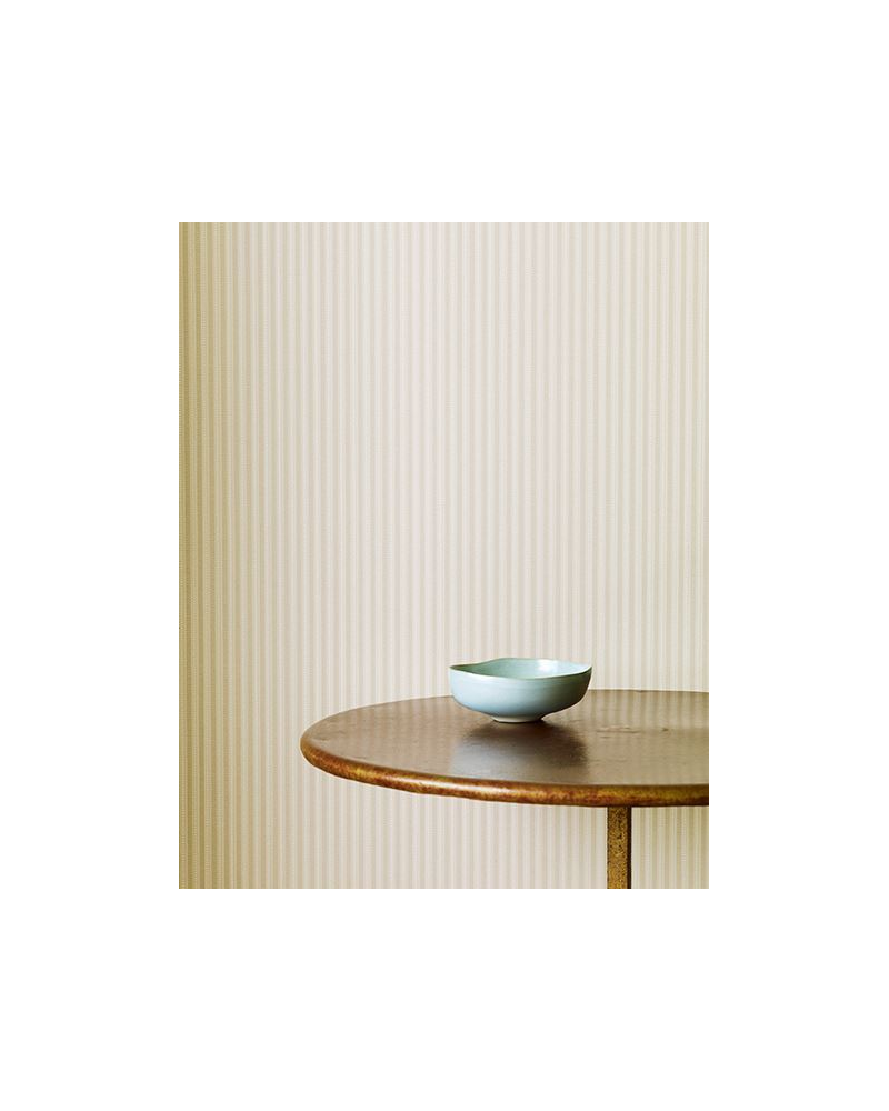 Papel Pintado CFW7146-04 Ditton Stripe Yellow - COLEFAX AND FOWLER