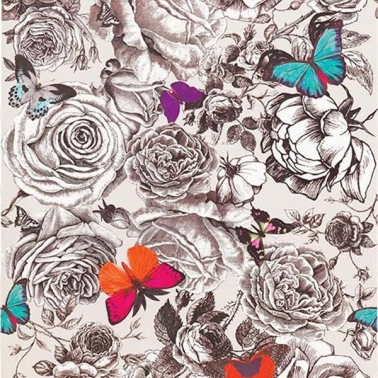 Papel Pintado W6592-01 BUTTERFLY GARDEN - OSBORNE and LITTLE