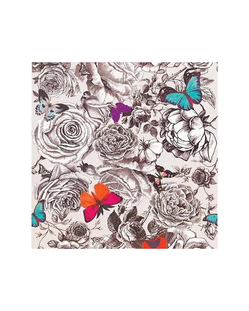 Carta da Parati W6592-01 BUTTERFLY GARDEN - OSBORNE and LITTLE Carta da Parati W6592-01 BUTTERFLY GARDEN - OSBORNE and LITTLE