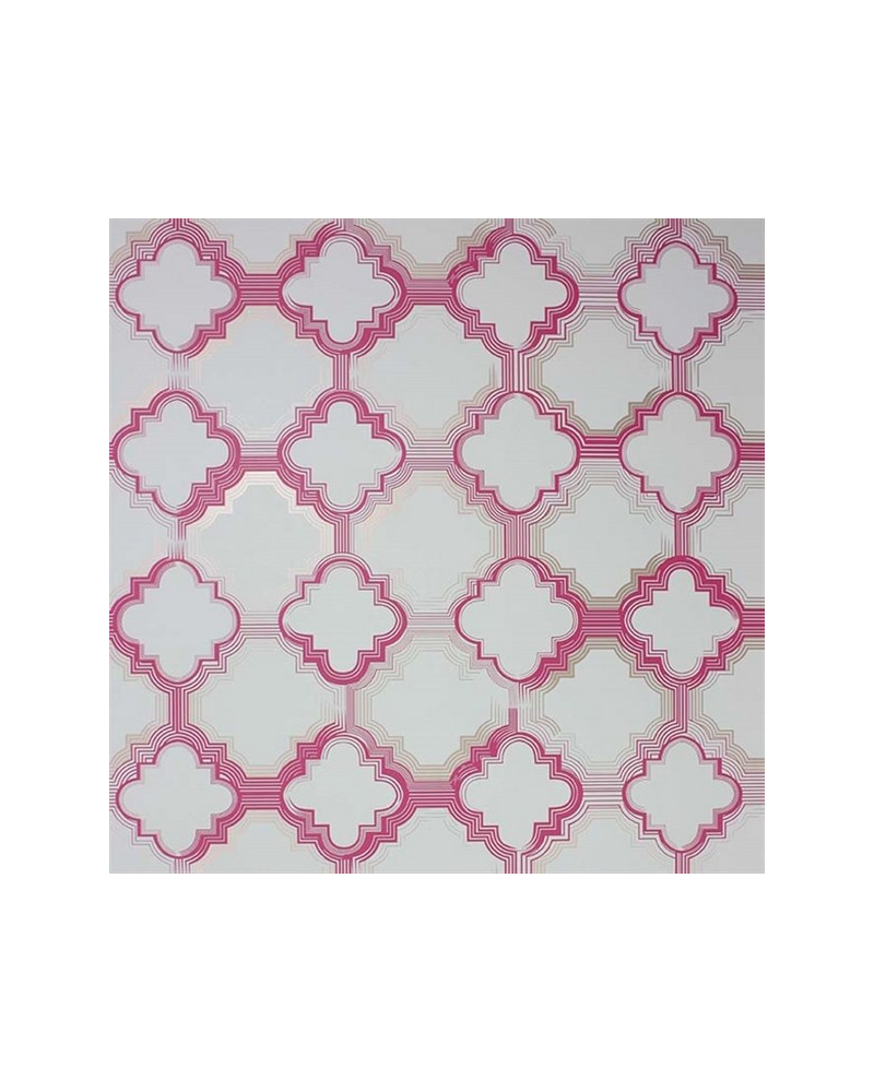Papel Pintado W6599-04 QUATREFOIL - OSBORNE and LITTLE Papel Pintado W6599-04 QUATREFOIL - OSBORNE and LITTLE