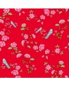 Carta da Parati Bird Branches Red 2000113 - COORDONNE
