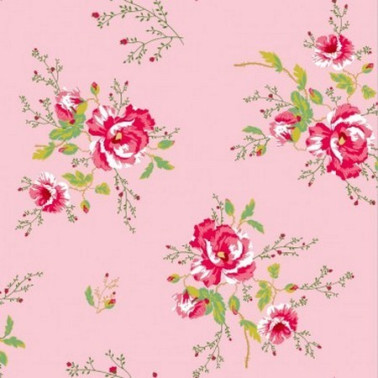 Tapete Winter Poppies Pink 2000182 - COORDONNE