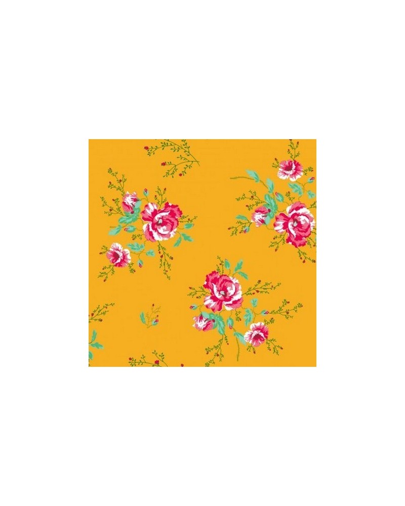 Papel Pintado Winter Poppies Yellow 2000184 - COORDONNE Papel Pintado Winter Poppies Yellow 2000184 - COORDONNE