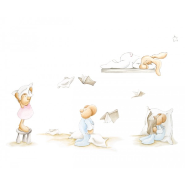 Carta da Parati Mural Flying Books 3400075 - COORDONNE