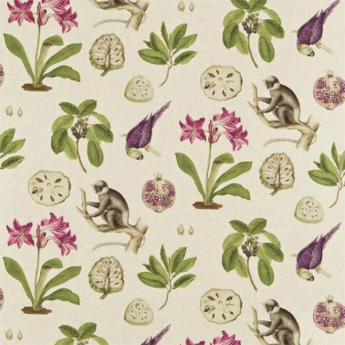 Dekostoff CAPUCHINS DVOY223274-boysenberry Sanderson