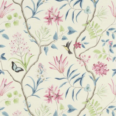 Dekostoff CLEMENTINE DVOY223296-dusky pink Sanderson
