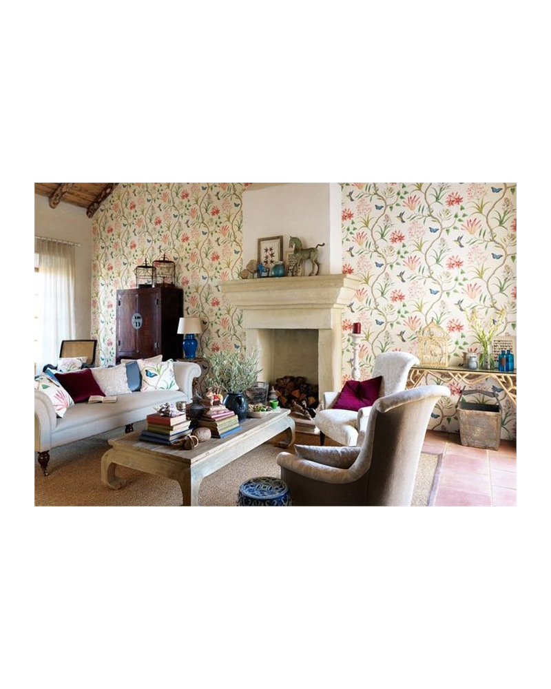 Wallpaper CLEMENTINE DVOY213388-chintz - Sanderson