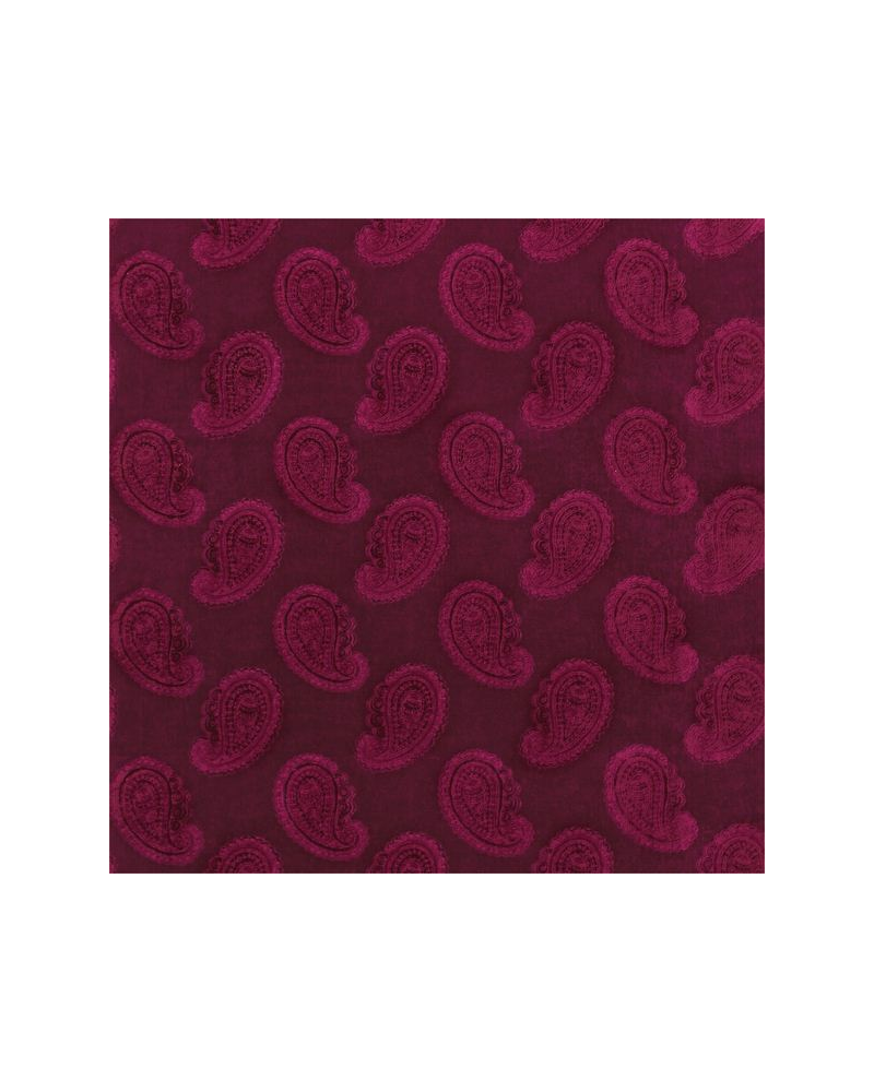 Tela ZJAI331668-burgundy-orissa velvet ZOFFANY