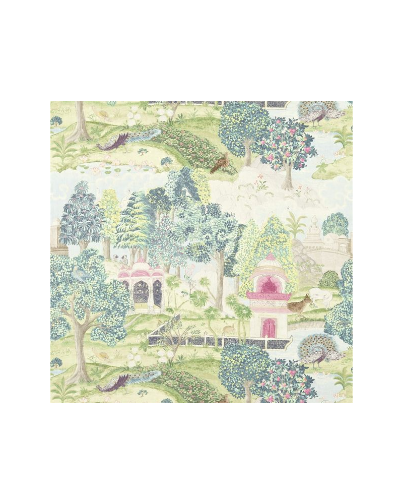 ZJAI321684 - mais rosa-peacock jardim