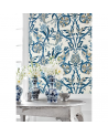 ZJAI321685-linen silver-peacock garden