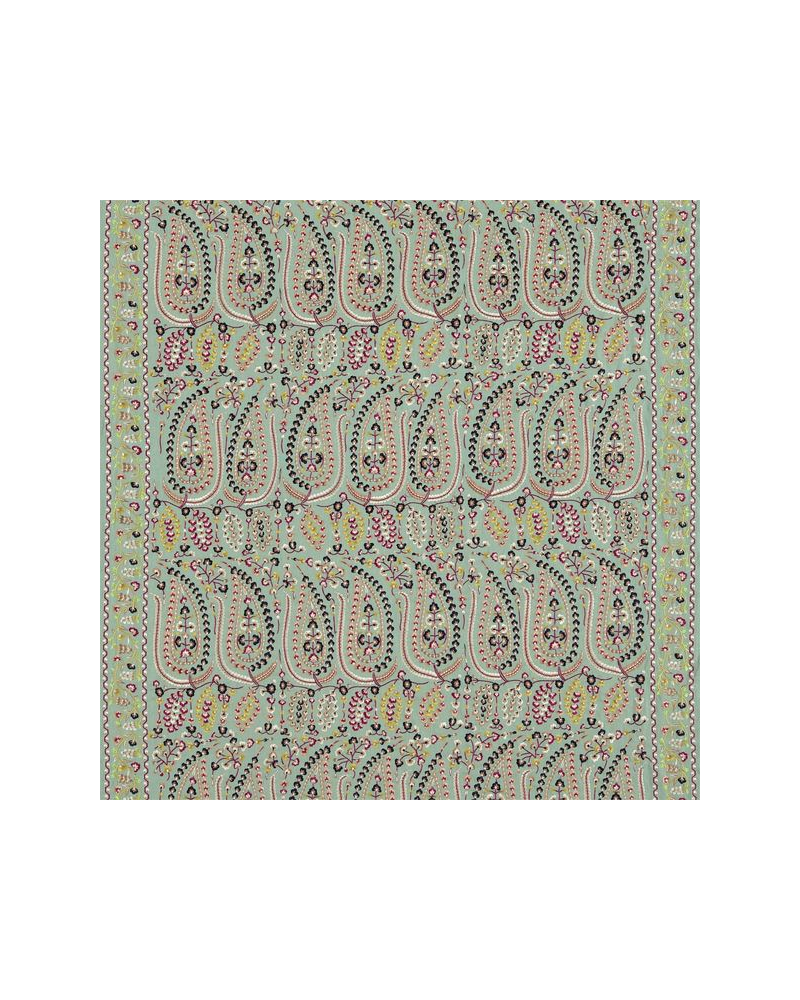 Tissus ZJAI331628-celadon multi-jayshree ZOFFANY