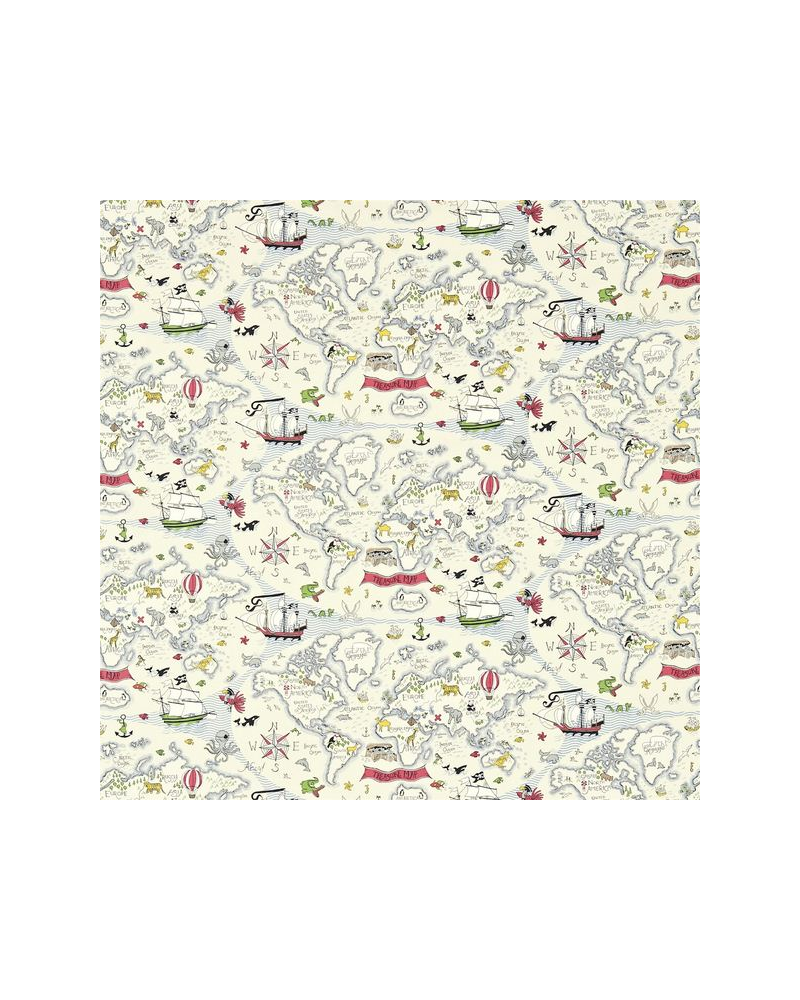 Tela DLIT223913-vanilla-treasure map Sanderson