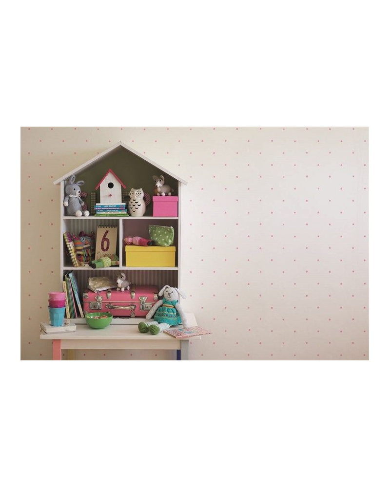 Papel de parede POLKA DLIT214049-pink cream - Sanderson