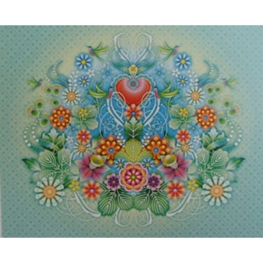 Carta da Parati 1280203_heart flowers - CATALINA ESTRADA