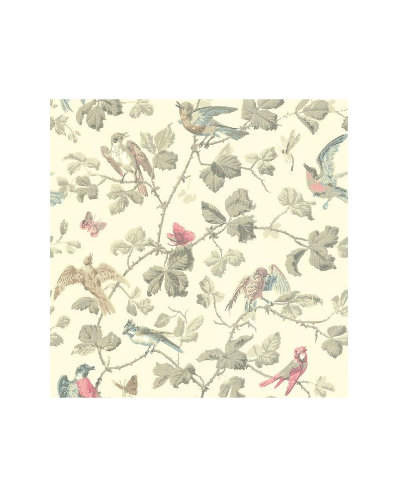 Papel de parede Winter Birds 100-2009 - COLE and SON Papel de parede Winter Birds 100-2009 - COLE and SON