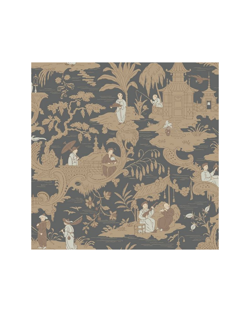 Carta da Parati Chinese Toile 100-8040 - COLE and SON Carta da Parati Chinese Toile 100-8040 - COLE and SON
