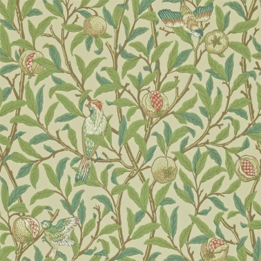 Carta da Parati BIRD Y POMEGRANATE DARW212539 - MORRIS CO