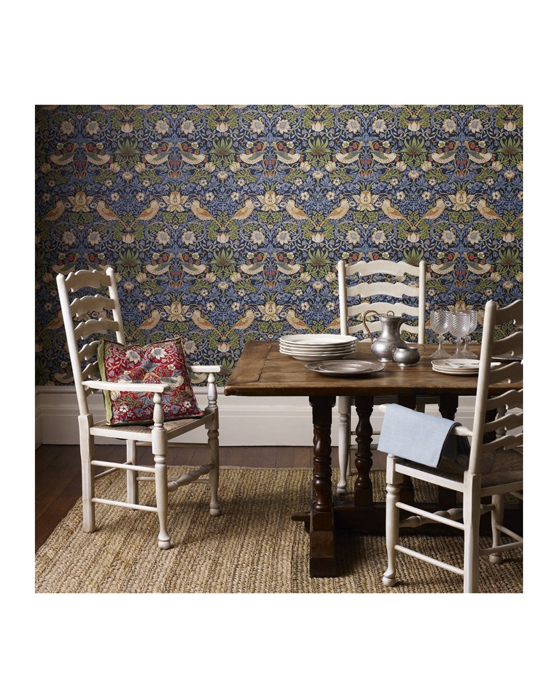 Wallpaper STRAWBERRY THIEF DARW212563 - MORRIS CO