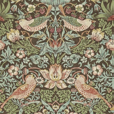 Wallpaper STRAWBERRY THIEF DARW212565 - MORRIS CO