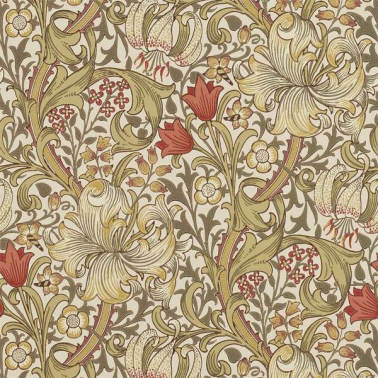 Carta da Parati GOLDEN LILY DM6P210400 - MORRIS CO
