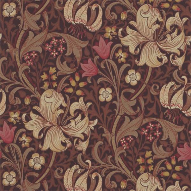 Carta da Parati GOLDEN LILY DM6P210402 - MORRIS CO