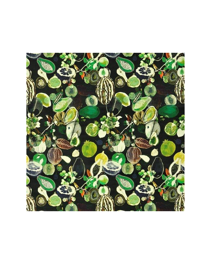 Dekostoff FCL2273-01 SOFT MANAOS - ONYX CHRISTIAN LACROIX