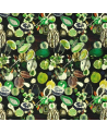 Dekostoff FCL2273-01 SOFT MANAOS - ONYX CHRISTIAN LACROIX