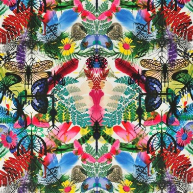 Fabric FCL2275-01 CARIBE - PERROQUET CHRISTIAN LACROIX