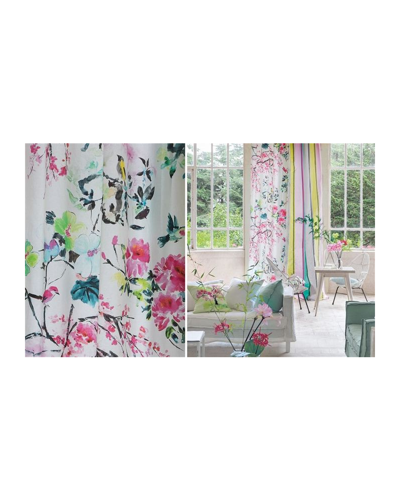 Tela FDG2303-01-chinoiserie flower Designers Guild