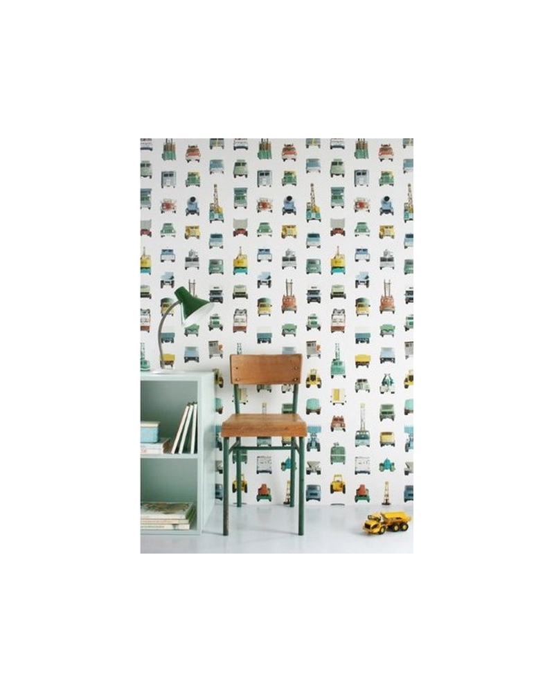 Carta da Parati Work Vehicles - STUDIO DITTE