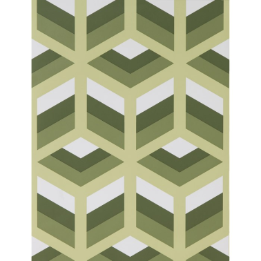 Papel Pintado GDW-5248-004 Xabi Verde - LORENZO CASTILLO