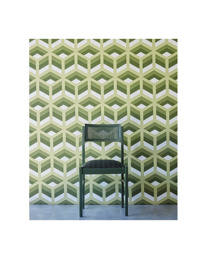 Papier peint GDW-5248-004 Xabi Verde - LORENZO CASTILLO