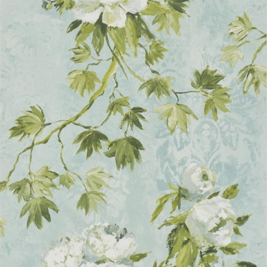 Carta da Parati PDG673-02 FLOREALE - CELADON - Designers Guild